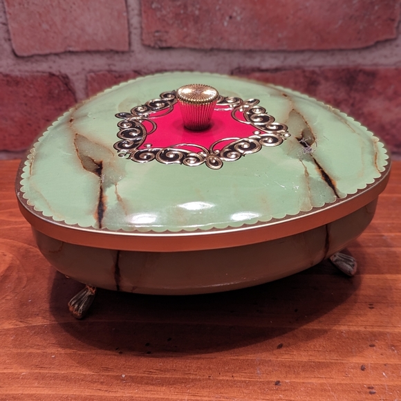 Source Unknown | Accents | Vintage Metal Triangular Tin | Poshmark